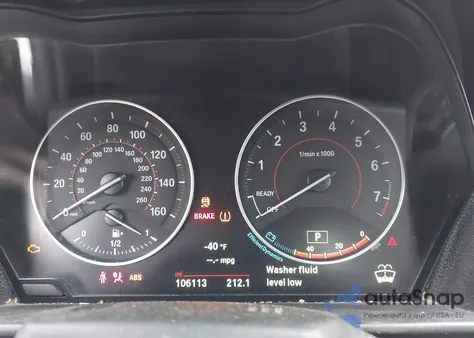 2016 BMW 228I xDrive z USA, uszkodzony, nr VIN WBA1L9C52GV324181